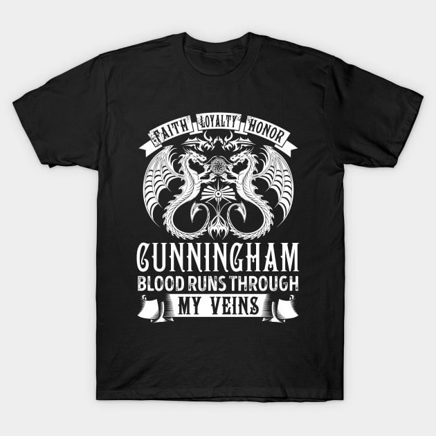 CUNNINGHAM T-Shirt by T-shirt with flowers